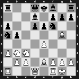 1938 Montevideo – Round 1 – Alekhine, Alexander – 1-0 – da Silva Rocha, Adhemar – G18