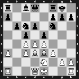 1938 Montevideo – Round 3 – Trompowsky, Octavio – 1/2-1/2 – Olivera, Alfredo – G30