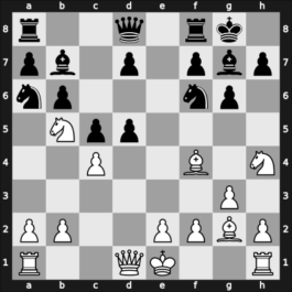 1938 Montevideo – Round 7 – Letelier Martner, Rene – 1/2-1/2 – Canepa, Jose – G48