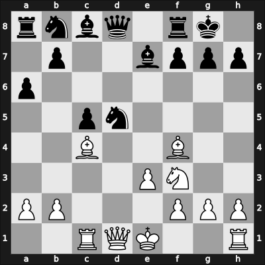 1938 Montevideo – Round 9 – da Silva Rocha, Adhemar – 1/2-1/2 – Cruz, Walter – G55