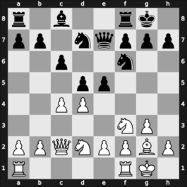 1938 Montevideo – Round 14 – Guimard, Carlos E – 1/2-1/2 – Canepa, Jose – G73