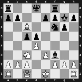 1938 New York – Round 1 – Morton III, Turner Harrison – 0-1 – Reshevsky, Samuel – G7