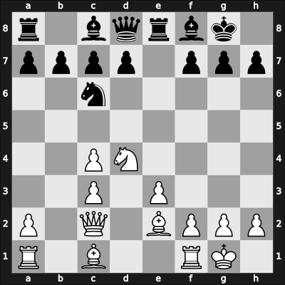 1938 New York m ch-USA – Round 6 – Horowitz, Albert Israel – 1/2-1/2 – Kashdan, Isaac – G7