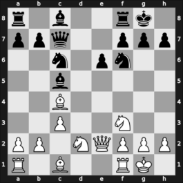 1938 Noordwijk – Round 2 – Pirc, Vasja – 1/2-1/2 – Eliskases, Erich – G11
