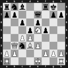 1938 Noordwijk – Round 4 – Landau, Salo – 1/2-1/2 – Bellod Thomas, Gonzalo – G17