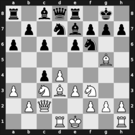 1938 Noordwijk – Round 5 – Eliskases, Erich – 1-0 – Landau, Salo – G22