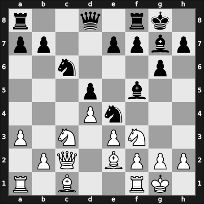 1938 Noordwijk – Round 5 – Bellod Thomas, Gonzalo – 1/2-1/2 – Bogoljubow, Efim – G23