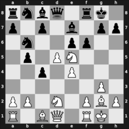 1938 Noordwijk – Round 6 – Bogoljubow, Efim – 0-1 – Pirc, Vasja – G27