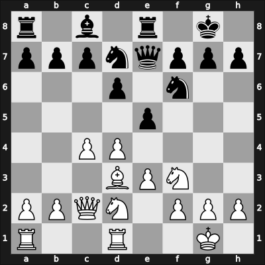 1938 Paris L&rsquo;Echiquier – Round 1 – Orbach Wilhelm – 0-1 – Hoenlinger, Baldur – G3