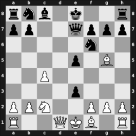 1938 Paris L’Echiquier – Round 2 – Golmayo Torriente, Manuel – 1/2-1/2 – Monosson, Leon – G4