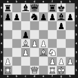 1938 Paris L’Echiquier – Round 6 – Silberberg F – 1-0 – Romih, Max – G15