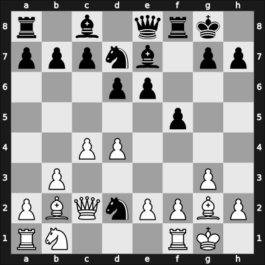 1938 Paris L&rsquo;Echiquier – Round 10 – Hoenlinger, Baldur – 1-0 – Golmayo Torriente, Manuel – G25