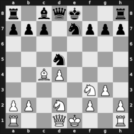 1938 Paris L’Echiquier – Round 11 – Monosson, Leon – 0-1 – Gromer, Aristide – G30