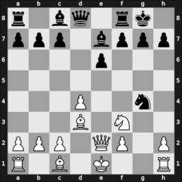 1938 Paris L&rsquo;Echiquier – Round 14 – Gromer, Aristide – 1-0 – Romih, Max – G39