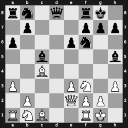 1938 Stockholm – Round 1 – Johansson, Martin 1979 – 1/2-1/2 – Pettersson, Willy – G5