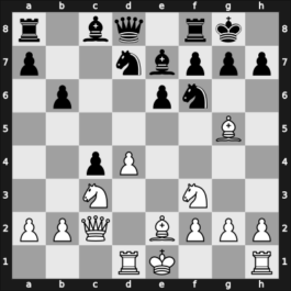 1938 Trade Unions – Round 2 – Lisitsin, Georgy – 1/2-1/2 – Zagoriansky, Evgeny – G28