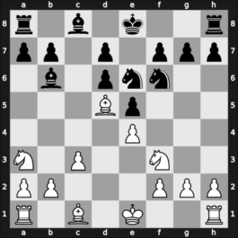 1938 URS Ch sf Leningrad RUS – Round 1 – Chekhover, Vitaly – 1-0 – Poliak, Abram – G17