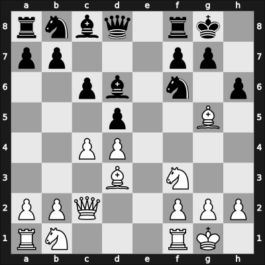 1938 URS Ch sf Leningrad RUS – Round 1 – Ilyin Zhenevsky, Alexander – 0-1 – Poliak, Abram – G19