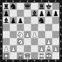 1938 URS Ch sf Leningrad RUS – Round 1 – Botvinnik, Mikhail – 1-0 – Makogonov, Vladimir – G28