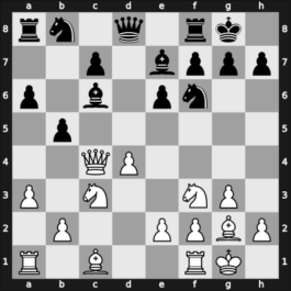 1938 URS Ch, semi final – Round 1 – Kopaev, Nikolay A – 1-0 – Makogonov, Mikhail – G16