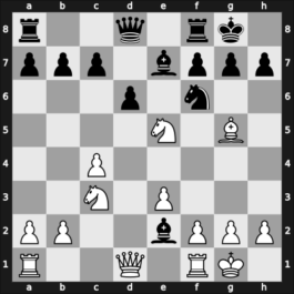 1938 URS Ch, semi final – Round 1 – Belavenets, Sergey – 1/2-1/2 – Kopaev, Nikolay A – G17