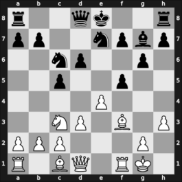 1938 URS Ch, semi final – Round 1 – Konstantinopolsky, Alexander – 0-1 – Dubinin, Peter – G29