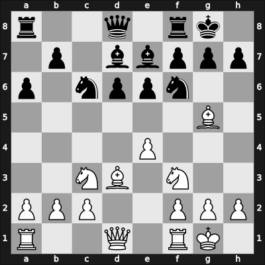 1938 URS Ch, semi final – Round 1 – Kopaev, Nikolay A – 1/2-1/2 – Dubinin, Peter – G35