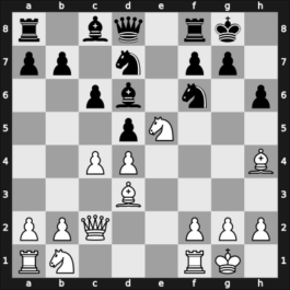 1938 URS Ch, semi final – Round 1 – Konstantinopolsky, Alexander – 1-0 – Shamaev, Leonid – G46