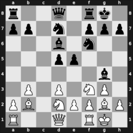 1938 URS Ch, semi final – Round 1 – Pogrebissky, Iosif – 1/2-1/2 – Yudovich, Mikhail M – G57
