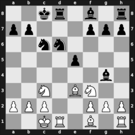 1938 URS Ch, semi final – Round 9 – Kaiev, Lev Alexeevich – 1-0 – Rovner, Dmitry – G62