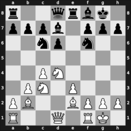 1938 URS Ch, semi final – Round 1 – Sokolsky, Alexey – 1-0 – Ilyin Zhenevsky, Alexander – G2
