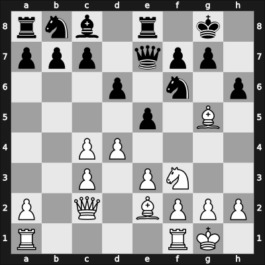 1938 URS Ch, semi final – Round 1 – Botvinnik, Mikhail – 1-0 – Chekhover, Vitaly – G21