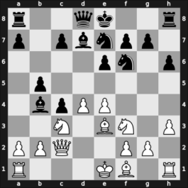 1938 URS Ch, semi final – Round 1 – Romanovsky, Pjotr – 1/2-1/2 – Sokolsky, Alexey – G31