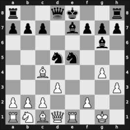 1938 URS Ch, semi final – Round 1 – Abramian, S. – 0-1 – Romanovsky, Pjotr – G50