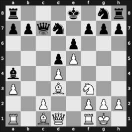 1938 URS Ch, semi final – Round 1 – Rabinovich, Ilya Mar – 1/2-1/2 – Sokolsky, Alexey – G65