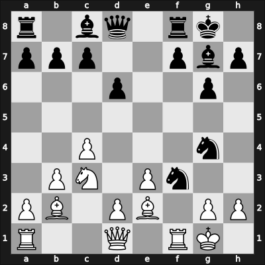 1938 URS Ch, semi final – Round 1 – David Agot Maleer – 1/2-1/2 – Romanovsky, Pjotr – G72