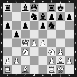1938 URS Ch, semi final – Round 1 – Lisitsin, Georgy – 1/2-1/2 – Rabinovich, Ilya Mar – G77