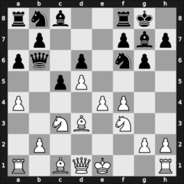 1938 URS Ch, semi final – Round 1 – Verlinsky, Boris – 1-0 – Shipunov, Aleksandr – G17