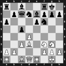 1938 URS Ch, semi final – Round 1 – Panov, Vasily – 1/2-1/2 – Dubinin, Peter – G49