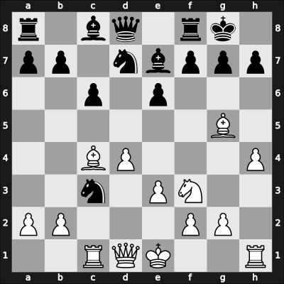 1938 URS Ch, semi final – Round 15 – Shipunov, Aleksandr – 1/2-1/2 – Dubinin, Peter – G65