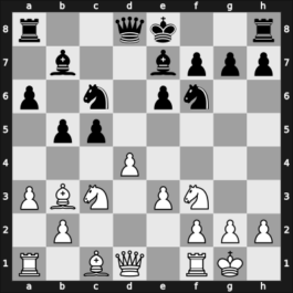1939 Amsterdam KNSB – Round 2 – Fontein, J. – 0-1 – Euwe, Max – G4