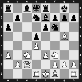 1939 Bad Oeynhausen ch-GER – Round 1 – Heinicke, Herbert – 1-0 – Kieninger, Georg – G6