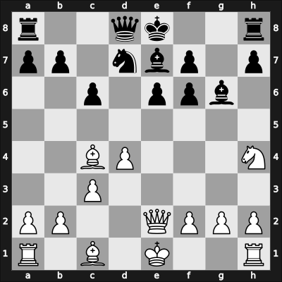1939 Bad Oeynhausen ch-GER – Round 5 – Rellstab, Ludwig – 0-1 – Eliskases, Erich – G37