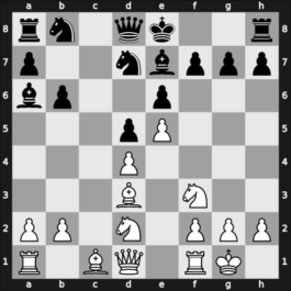 1939 Bad Oeynhausen ch-GER – Round 6 – Brinckmann, Alfred – 1-0 – Montoya Eisinger, Maximiliano – G43
