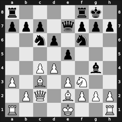1939 Bad Oeynhausen ch-GER – Round 9 – Rellstab, Ludwig – 1/2-1/2 – Muller, Hans – G61