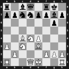 1939 Bad Oeynhausen ch-GER – Round 12 – Kieninger, Georg – 1-0 – Rellstab, Ludwig – G82