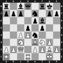 1939 Buenos Aires ol f-A – Round 2 – Trompowsky, Octavio – 1/2-1/2 – Tartakower, Savielly – G22