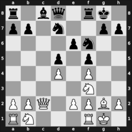 1939 Buenos Aires ol f-A – Round 4 – Bolbochan, J. – 0-1 – Engels, Ludwig – G69