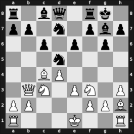 1939 Buenos Aires ol f-A – Round 9 – da Silva Rocha, Adhemar – 1/2-1/2 – Gromer, Aristide – G175