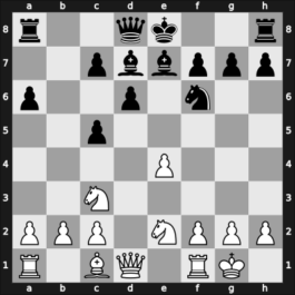1939 Buenos Aires ol f-A – Round 10 – Engels, Ludwig – 1-0 – Blanco Estera, Rafael – G199